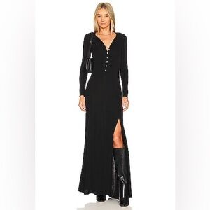 Frame Henley Maxi Dress